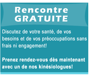 Rencontre gratuite avec un kinésiologue